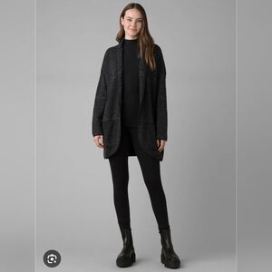 Prana Sevie Cardigan Black And Grey Size S